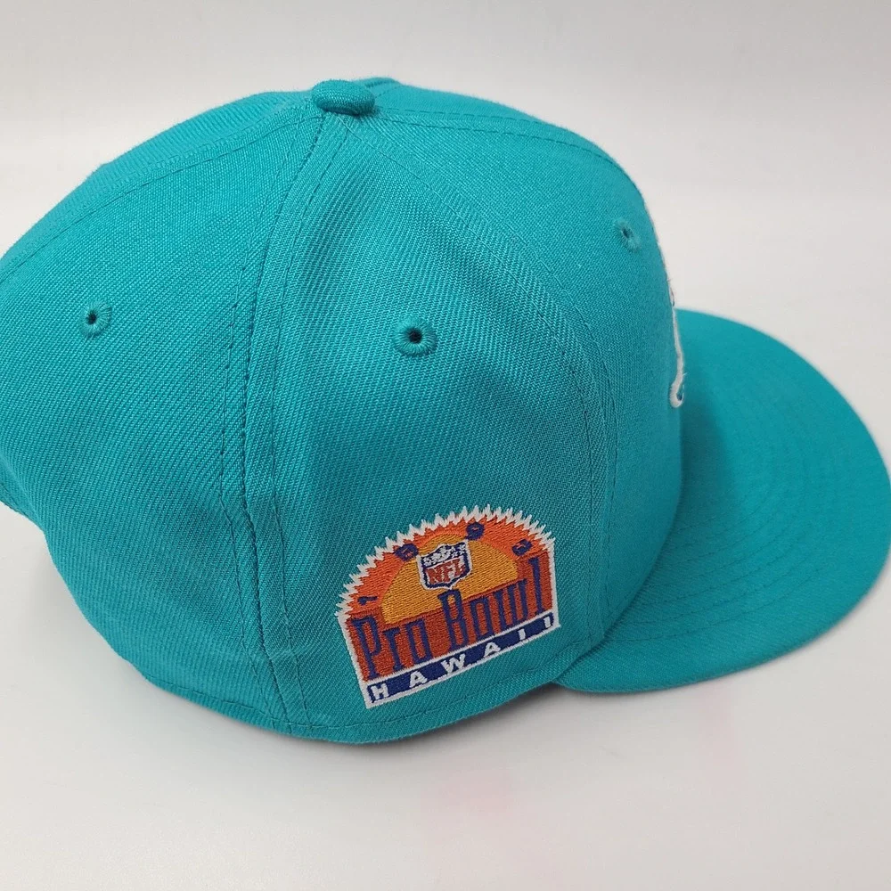 Miami Dolphins‎ Hat Snapback New Era 9Fifty Aqua NFL 1993 Pro Bowl Hawaii Patch